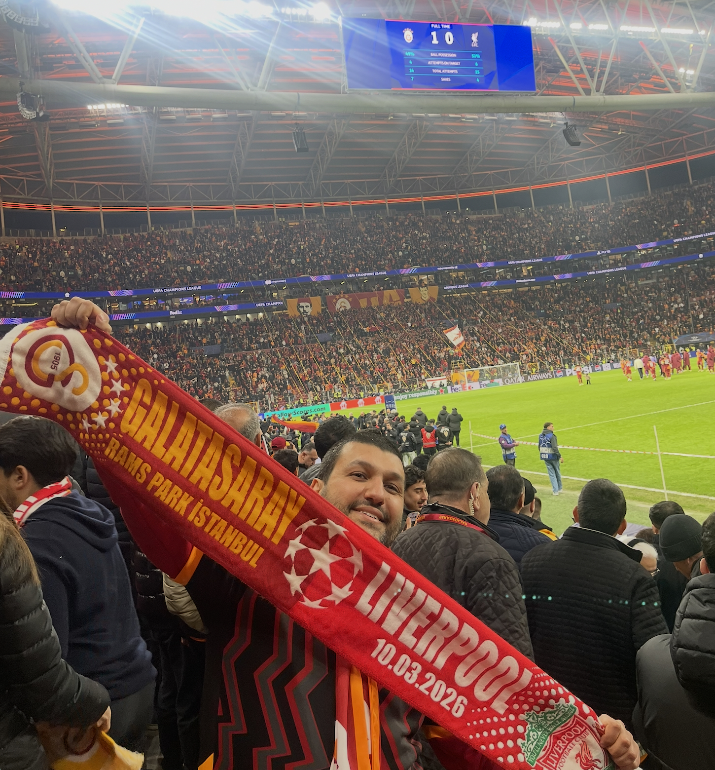 Alptug at Galatasaray vs Liverpool